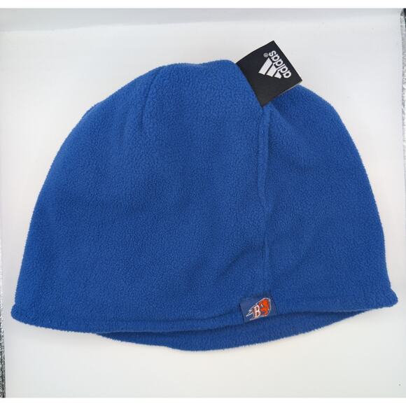 Adidas Boise State Broncos Official NCAA Winter Beanie SkullCap Hat New Blue - Picture 3 of 3